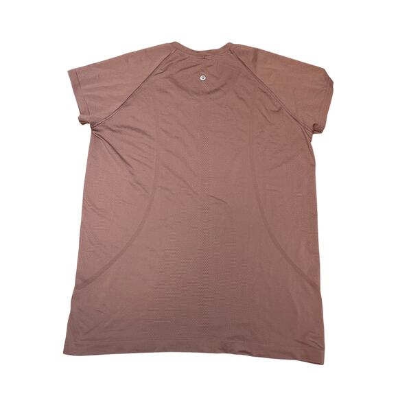 Lululemon Swiftly Tech Short-Sleeve 2.0 Shirt MAUVE Size 16 - Picture 1 of 4